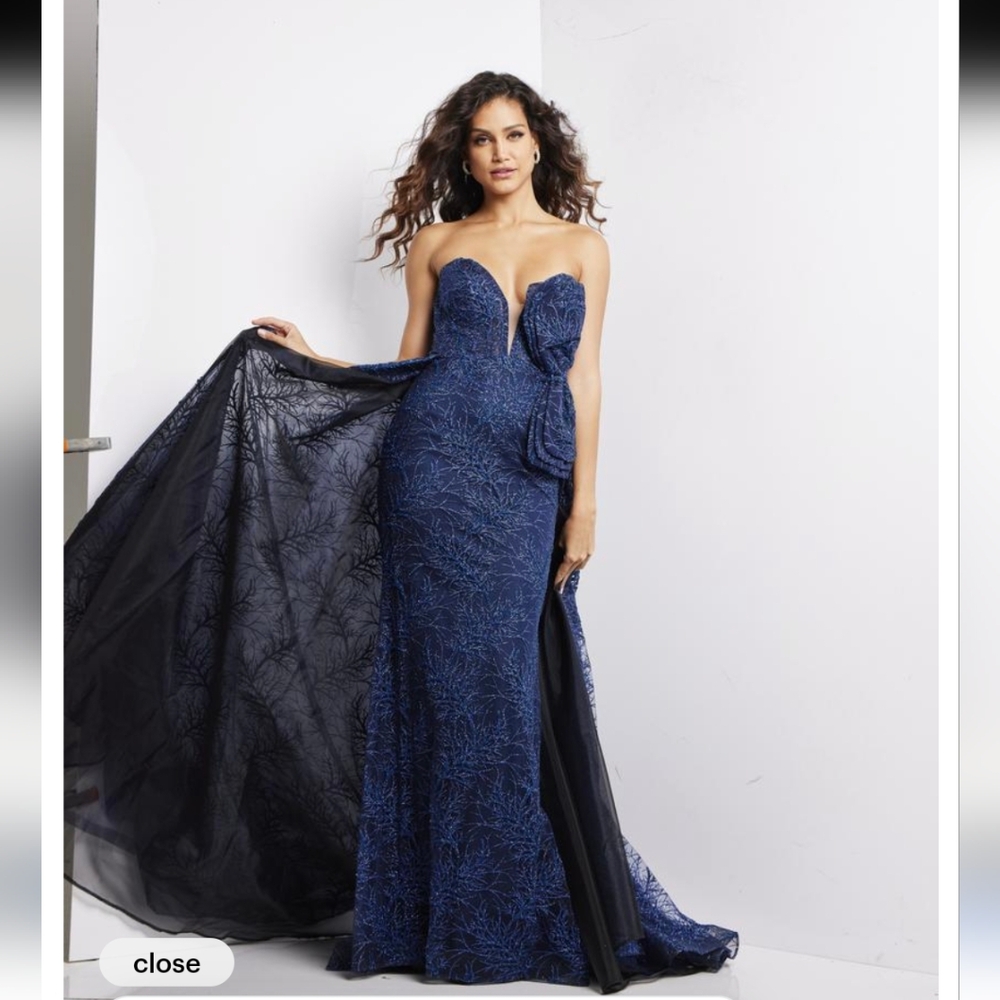 Jovani Dress Size 12 Castle Couture #24652 - Picture 4 of 16
